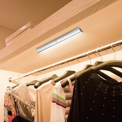 PC Shade Type 12 Volt LED Cabinet Light with Motion Sensor Switch