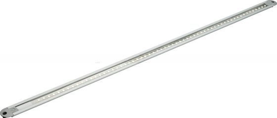 Color Rendering Index Ra 80 Light Gray Aluminum LED Recessed Strip Light with Touch Switch