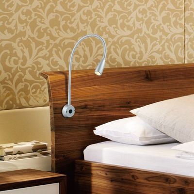25000 Hours Working Time Flexible Wall Mount Light for Hotel Bedside Headboard Reading