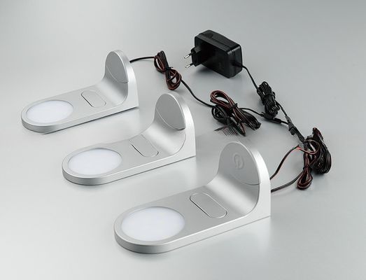 2- Wall Corner Mounted LED Kitchen Lighting with Touch Sensor Switch