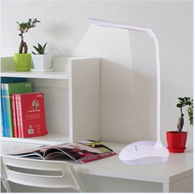 Convenient Touch Control LED Reading Lamp with Flexible Gooseneck and USB Port