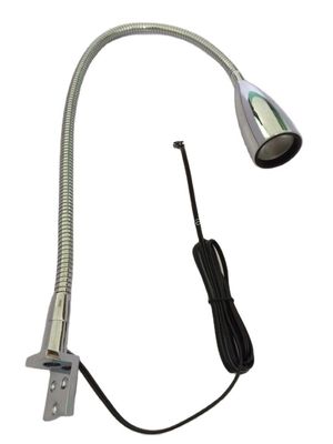 240lm LED Gooseneck Flexible Bed Headboard Reading Lights with Adjustable Brightness