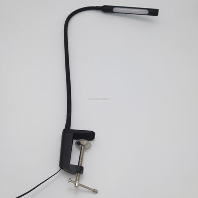 LED Light Source SMD2835 Round Shade Shape Eye Protect Desk Reading Lamp with Clamp