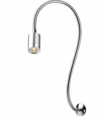 Flexible Gooseneck LED Reading Lamp Hotel Bedside Reading Light with 81 Luminous Flux