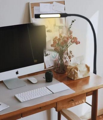 360 Degree Adjustable Touch Dimmable Desk Lamp for Eye-caring LED Reading in Bedroom