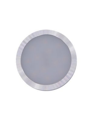 12V DC Aluminum Round LED Display Light for Furniture Cabinet No Switch Technology