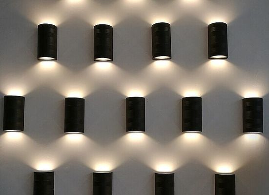 80 Ra Color Rendering Index Aluminum Wall Lamps for Modern Home and Hotel
