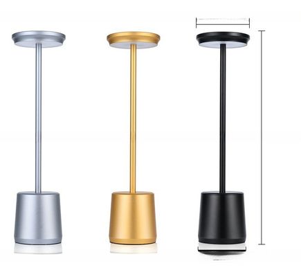 Wireless USB Rechargeable LED European Table Lamps with Touch 3 Step CCT Dimmable Switch Design