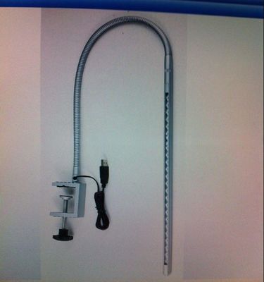 Modern Clip On Table Lamp with 30000 Hours Working Time and Flexible Gooseneck Design