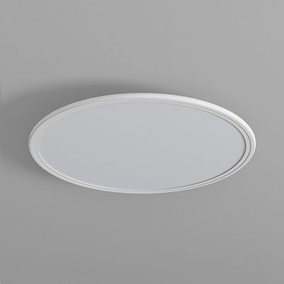 Plastic Cover Ultra Thin Ceiling Lamp for Surface Mounted Install Style application