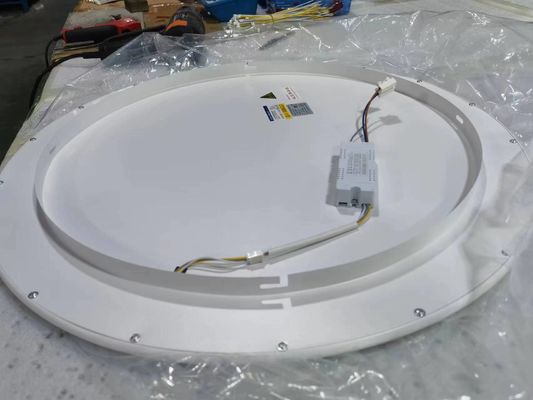 Plastic Cover Ultra Thin Ceiling Lamp for Surface Mounted Install Style application