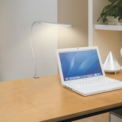 Flexible Neck Silver USB Gooseneck Light Ideal for Laptop Reading in Any Position