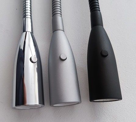 Flexible Snake LED Bedside Reading Light for Hotel Room -40 50C Working Temperature