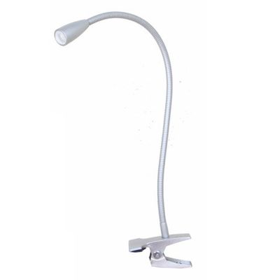 4v DC Voltage Flexible Gooseneck Clip-on Table Desk Reading Light with Switch Control
