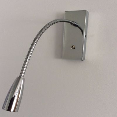 Indoor Wall Mount Reading Lamp with High Power LED and Chrome Plating