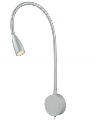 Wall Mount LED Gooseneck Reading Lamp for Bed 1W Built-in Driver Custom Logo Sample