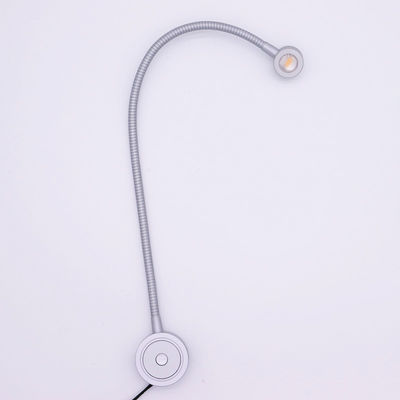 Aluminum Body Material RV Caravan USB 12V LED Reading Gooseneck Flexible Spot Light Lamp