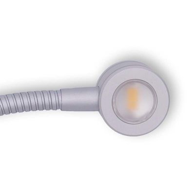 Aluminum Body Material RV Caravan USB 12V LED Reading Gooseneck Flexible Spot Light Lamp