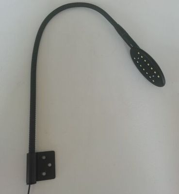 12V DC Input LED Bed Headboard Flexible Arm Reading Lamp for Bedroom in Caravan Boat