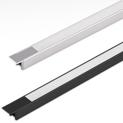 400lm DC12V Recessed LED Aluminum Profile Strip Light for Closet Furniture in Kitchen