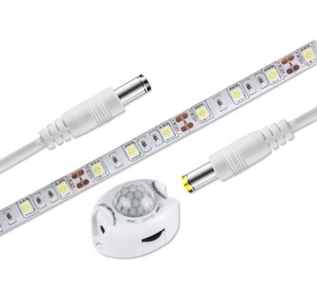 ABS Material 60LED Light Source Motion Sensor Switch for Bed Stairs Cabinet Night Light