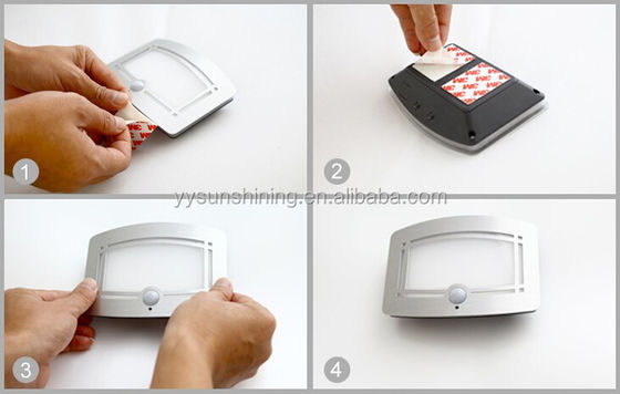 Working Temperature -35 50C LED Motion Sensor Night Light with Sensor Control