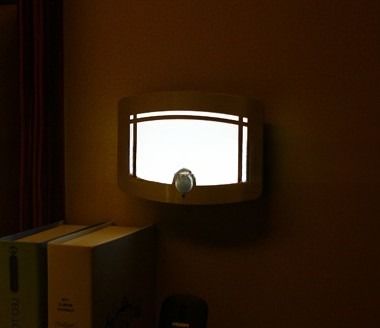 Working Temperature -35 50C LED Motion Sensor Night Light with Sensor Control