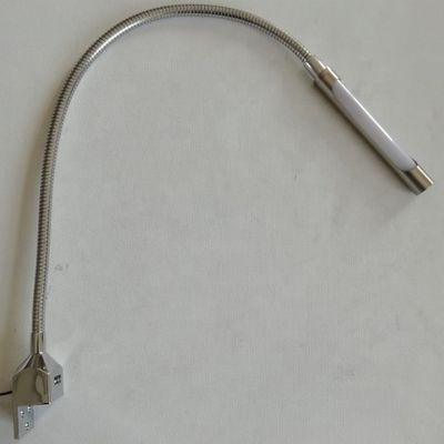 30000 Hours Working Time LED Neck Bedside Dimmable Wall Reading Lamp with USB Charging Function