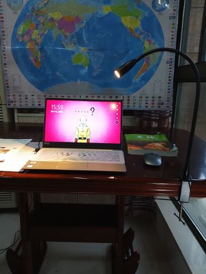 30*30*580MM Color Temperature 3000K-6500K Clip LED Gooseneck Study Table Lamp for Work