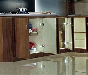 Light Gray LED Cabinet Hinge Light 3500K Color Temperature for Furniture Closet Needs