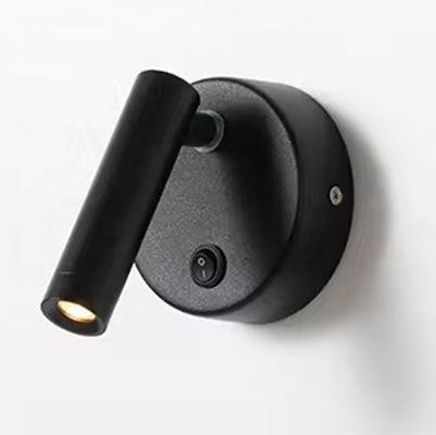 AC 240 Voltage Gold Wall Mounted LED Reading Light for Custom European Bedside Reading