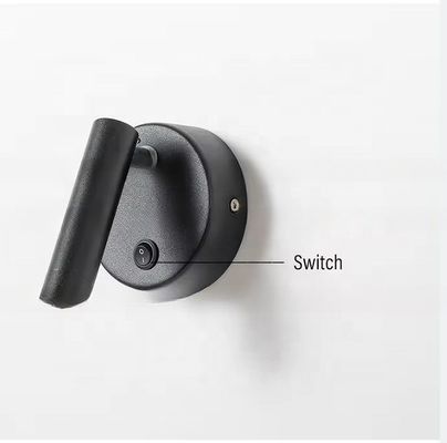 AC 240 Voltage Gold Wall Mounted LED Reading Light for Custom European Bedside Reading