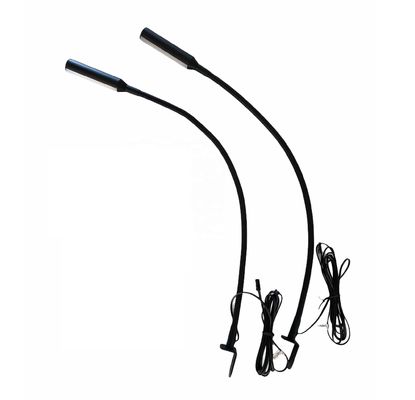 LED Gooseneck Reading Light 12V 24V Book Lamp with Inner Touch Dimmer Sensor Switch