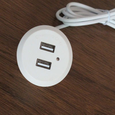1 Outlets Embedded Circular USB Socket for Household Appliance Charging Customization