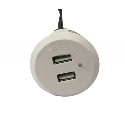 1 Outlets Embedded Circular USB Socket for Household Appliance Charging Customization