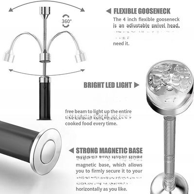 Enhance Your Grilling Experience with Super Bright LED BBQ Light and Magnetic Base