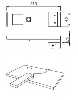 80 Ra Color Rendering Index Smart LED Human Body Thermal Infrared Detection Night Lamp