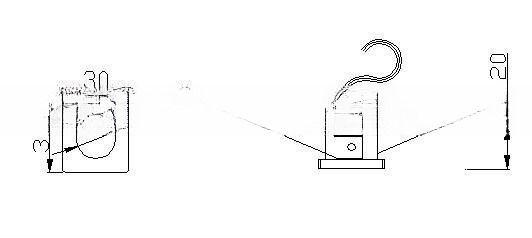 12V 1w/3w Silver Mini LED Recessed Cabinet Lights for Kitchen Closet Wardrobe Stylish