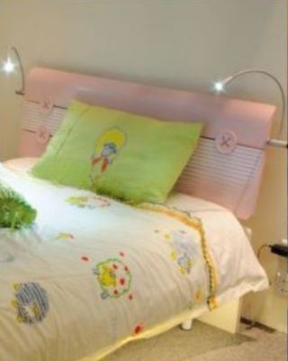 3500K Color Temperature LED Bed Headboard Reading Light with Flexible Arm and NO Dimmer