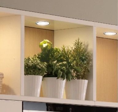 Super Thin Round LED Under Cabinet Light for Surface Mounting and Downward Lighting