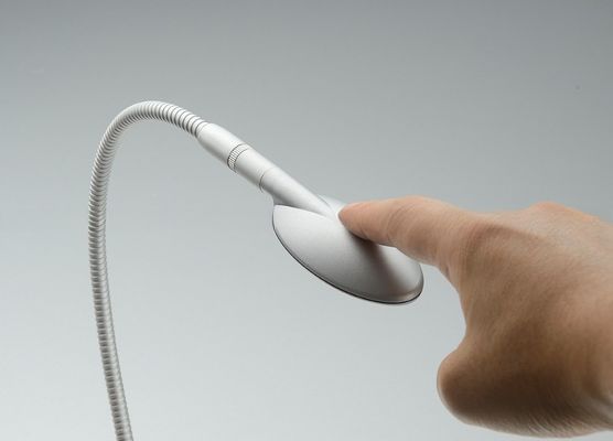 Hotel Bedside Reading Light with Aluminum Material and Flexible Gooseneck Design