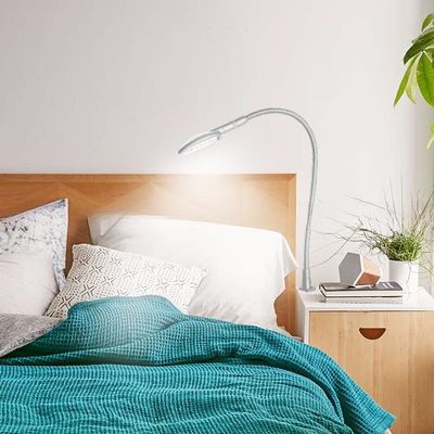 Wall Mounted Headboard LED Flexible Book Reading Light with 2- and Advanced Technology