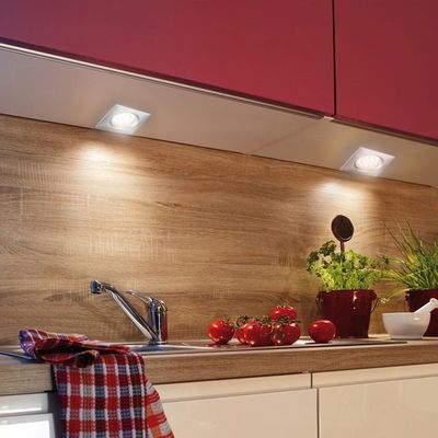 Light Gray Under Cabinet Light Kitchen Led Silver Wired Under Cabinet Lighting 0.15kg