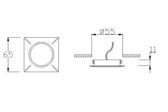 Light Gray Under Cabinet Light Kitchen Led Silver Wired Under Cabinet Lighting 0.15kg