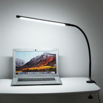 USB Desk Lamp with Dimmable Reading Light and Clamp 480*120*50mm Product Dimension