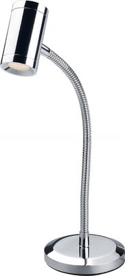 30000 Hours Working Time Chrome Plating Table Desk Lamp for Bedroom Office Living Room