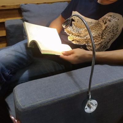 Soft Arm LED Dimming Switch Desk Reading Lamp for Kids Table and Chair Lighting Solutions
