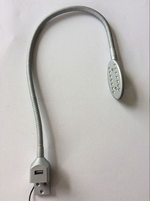 Hotel Bed Reading Light with USB Charging Port Touch Switch 12V Wall Mount LED