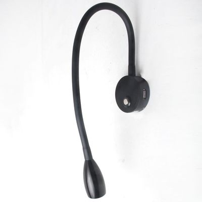 Hotel Headboard LED Reading Lamps with USB Charging Port and 12v Touch Dimmable Feature