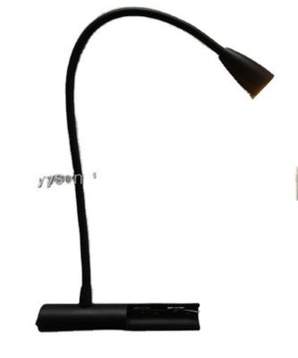 1W Aluminum IRON Flexible Snake LED Headboard Wooden Bed Side Reading Lamp for Room Hotel